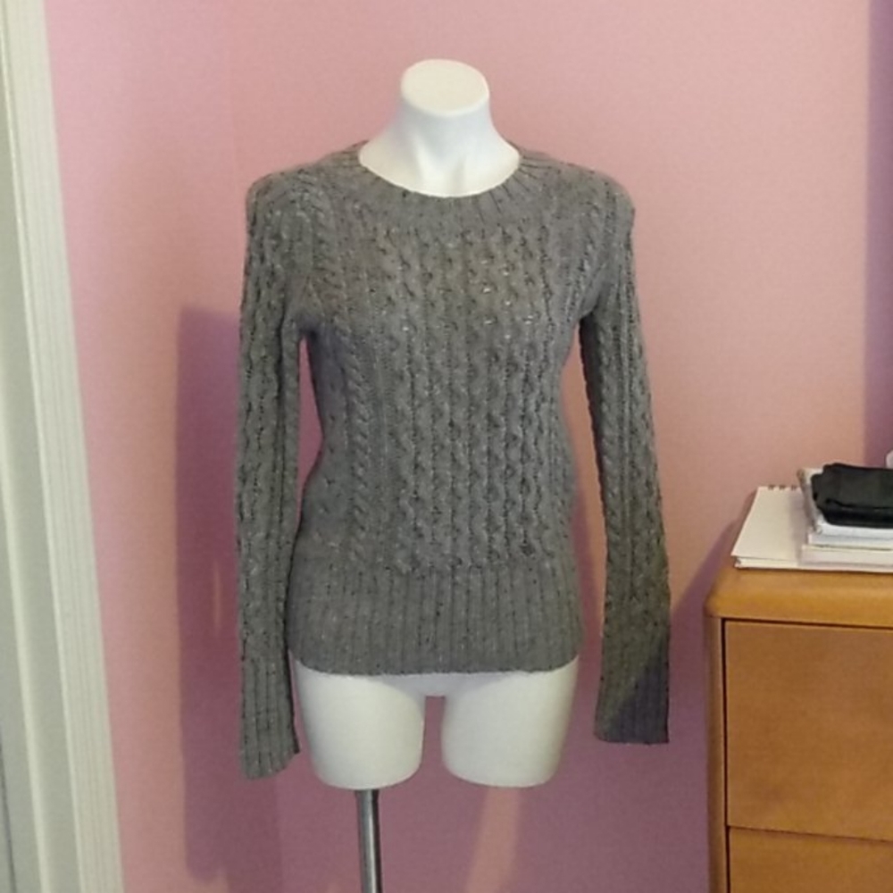 Women's gray sweater